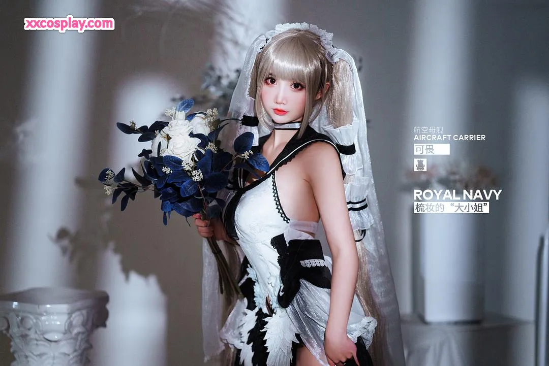 Mianbing Xianer sebagai Formidable Gaun Pengantin (Azur Lane)